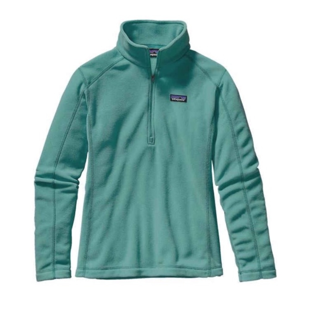 Patagonia Green micro fleece sweater